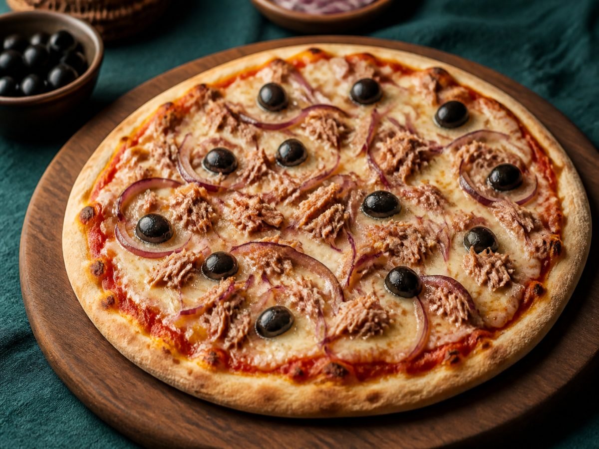 Tuna pizza | Star Fish Hajjoub