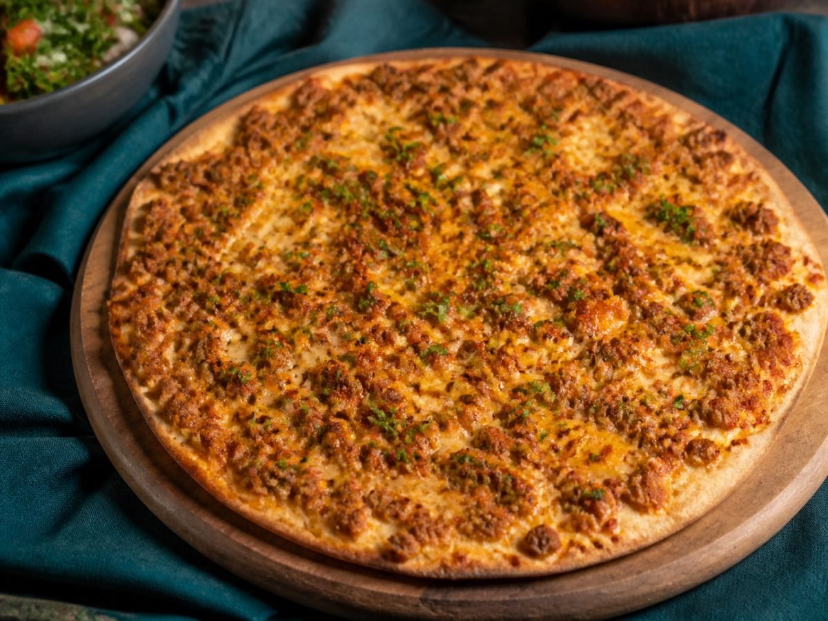 Minced meat pizza | Star Fish Hajjoub
