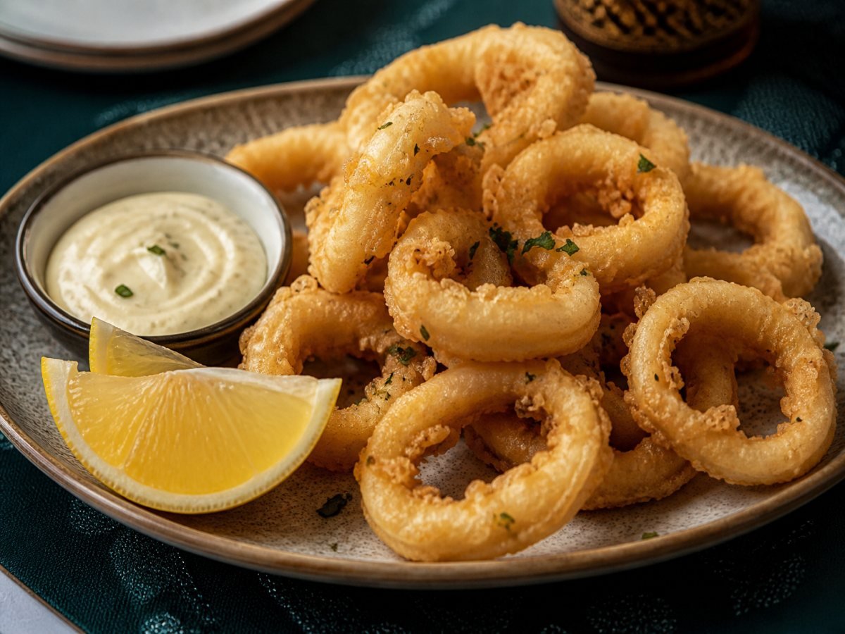 Calamari plate | Star Fish Hajjoub
