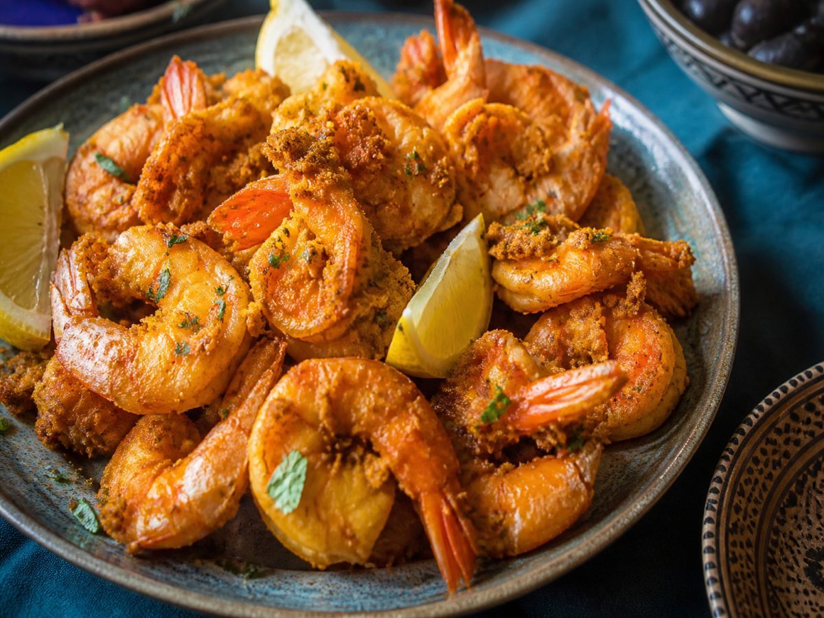 Shrimp plate | Star Fish Hajjoub