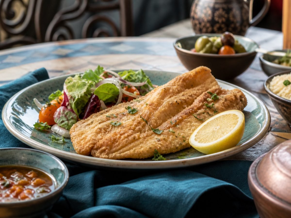 Fish fillet plate | Star Fish Hajjoub