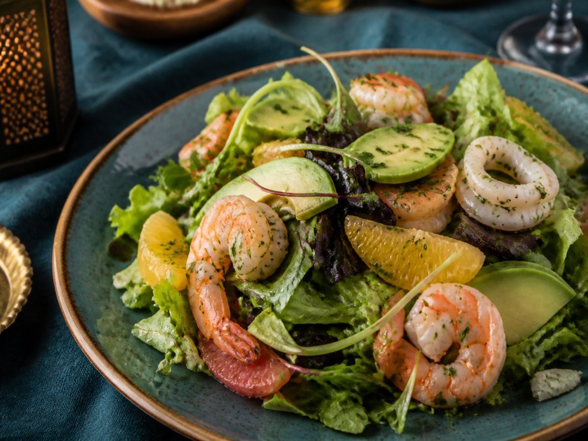 Star Fish salad | Star Fish Hajjoub