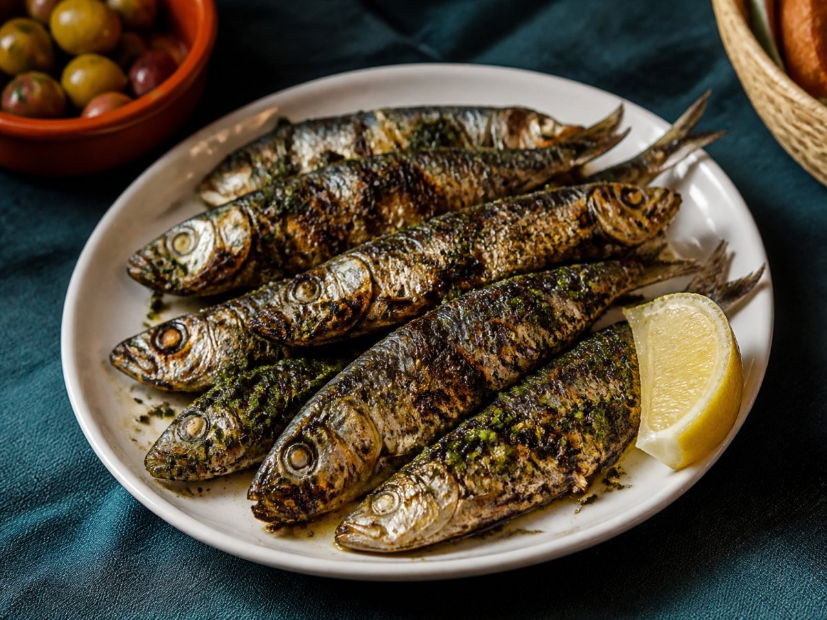 Grilled sardines | Star Fish Hajjoub
