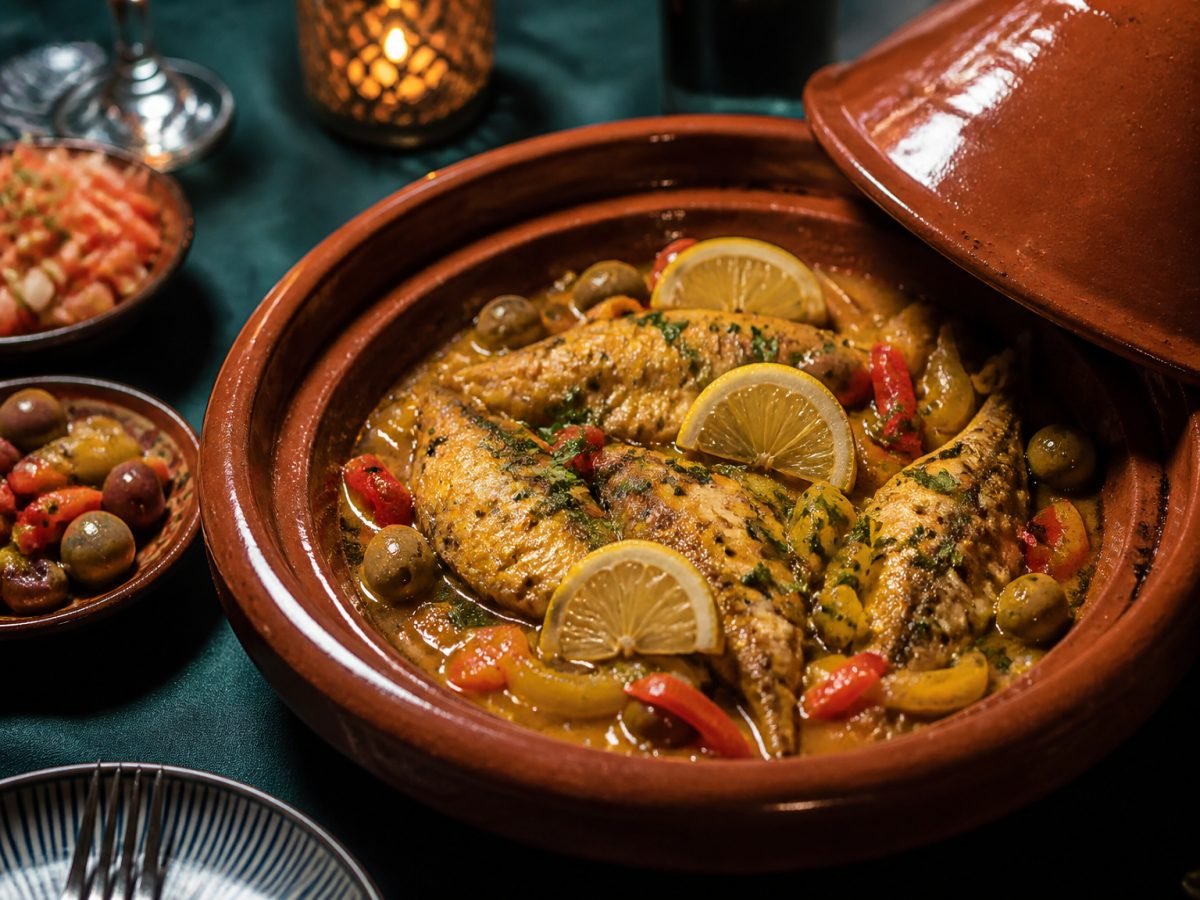 Whiting tagine | Star Fish Hajjoub