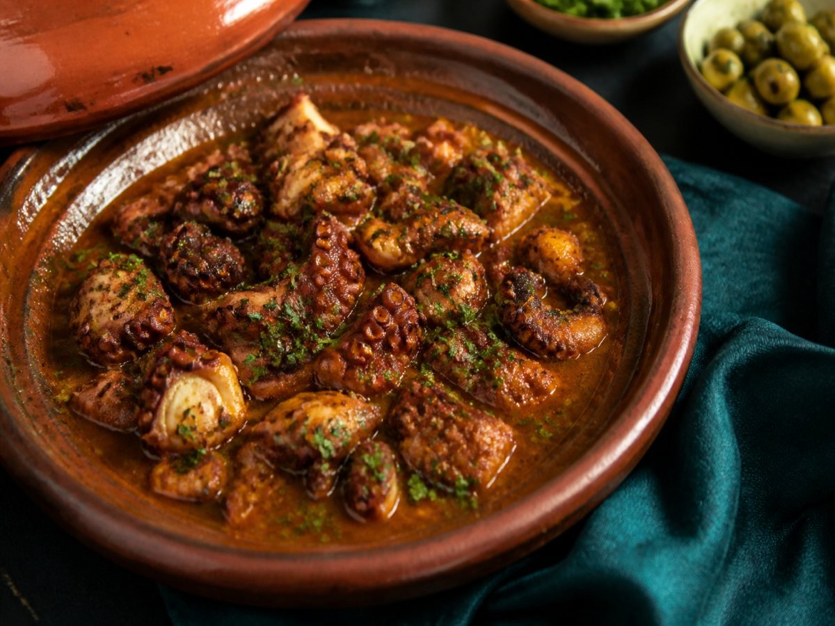 Octopus tagine | Star Fish Hajjoub